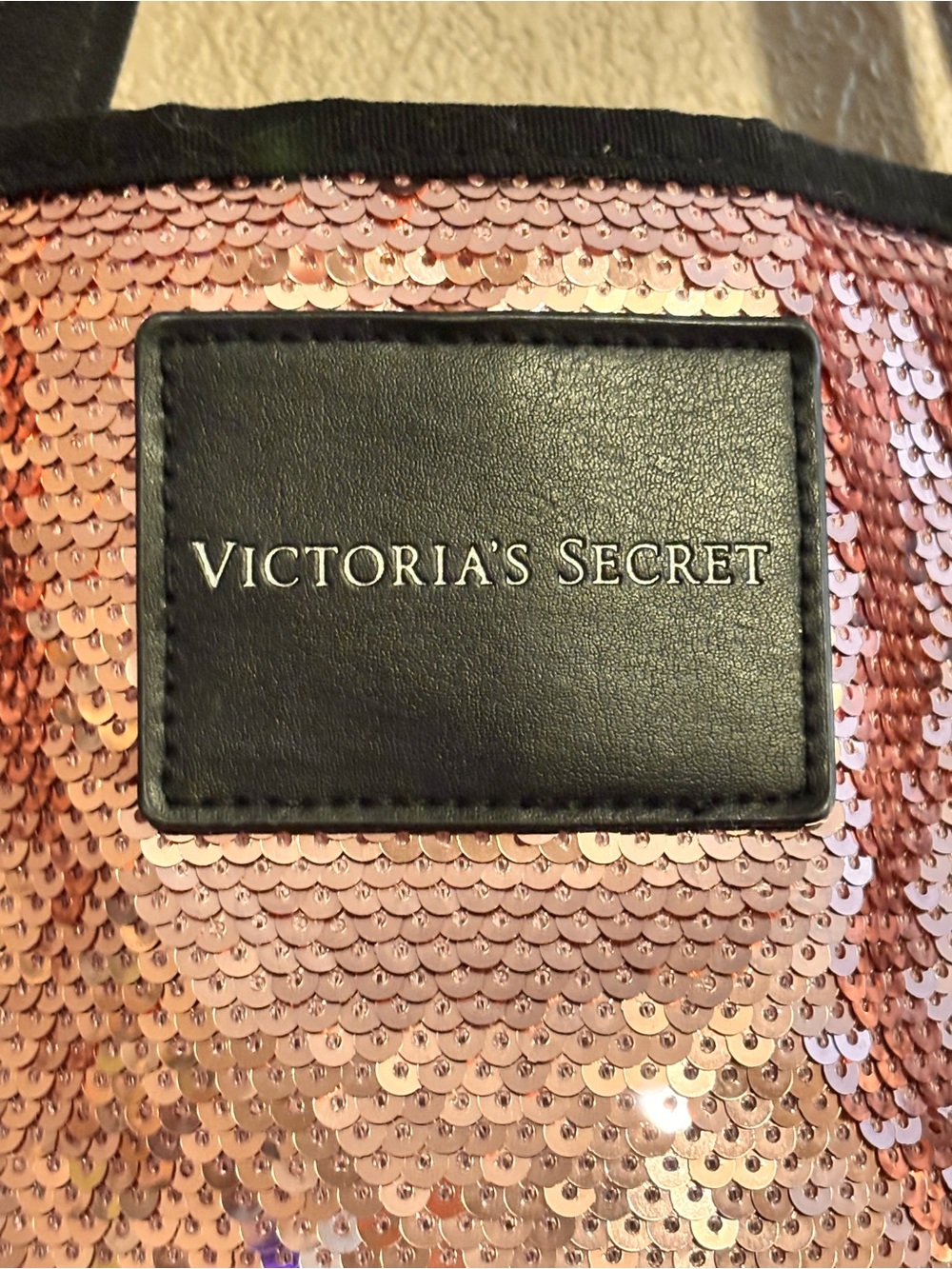 Victoria’s Secret Pink Sequin Tote Bag - Picture 4 of 6